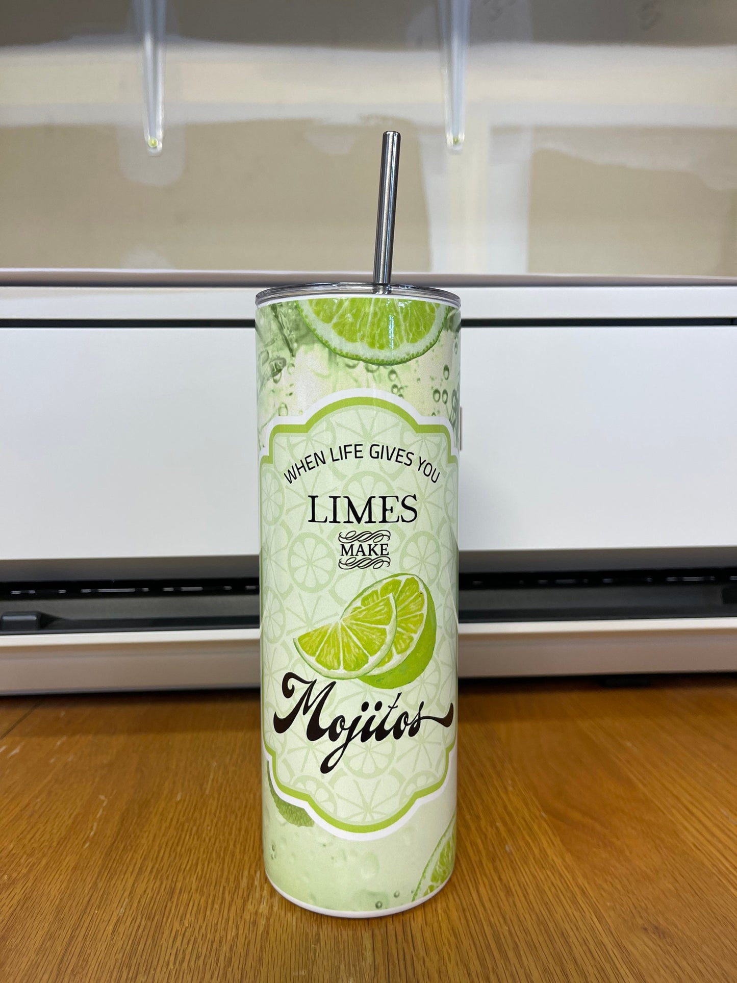 When life gives you limes make mojitos tumbler
