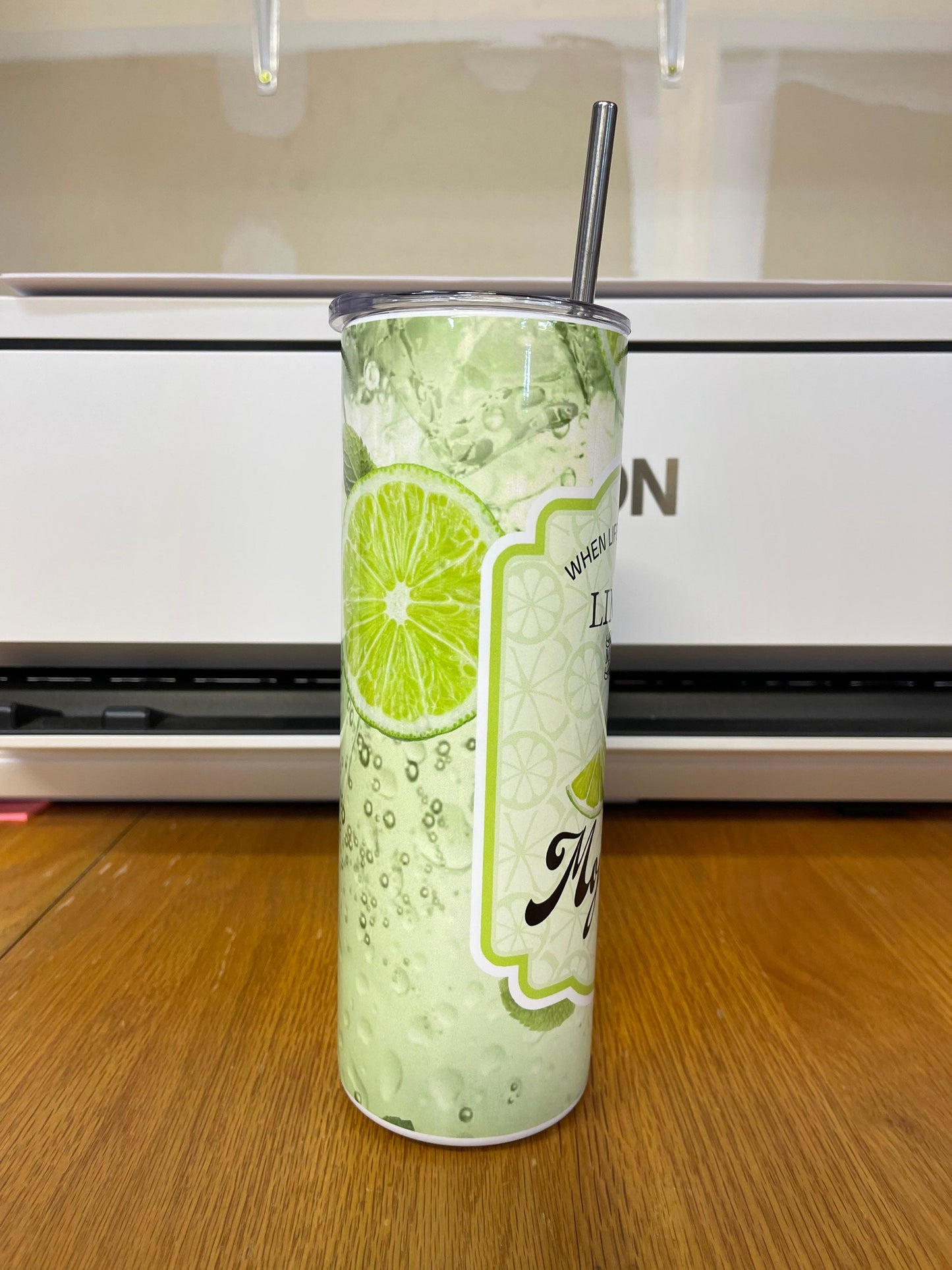 When life gives you limes make mojitos tumbler