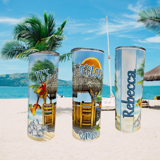 It’s 5 o’clock somewhere tumbler