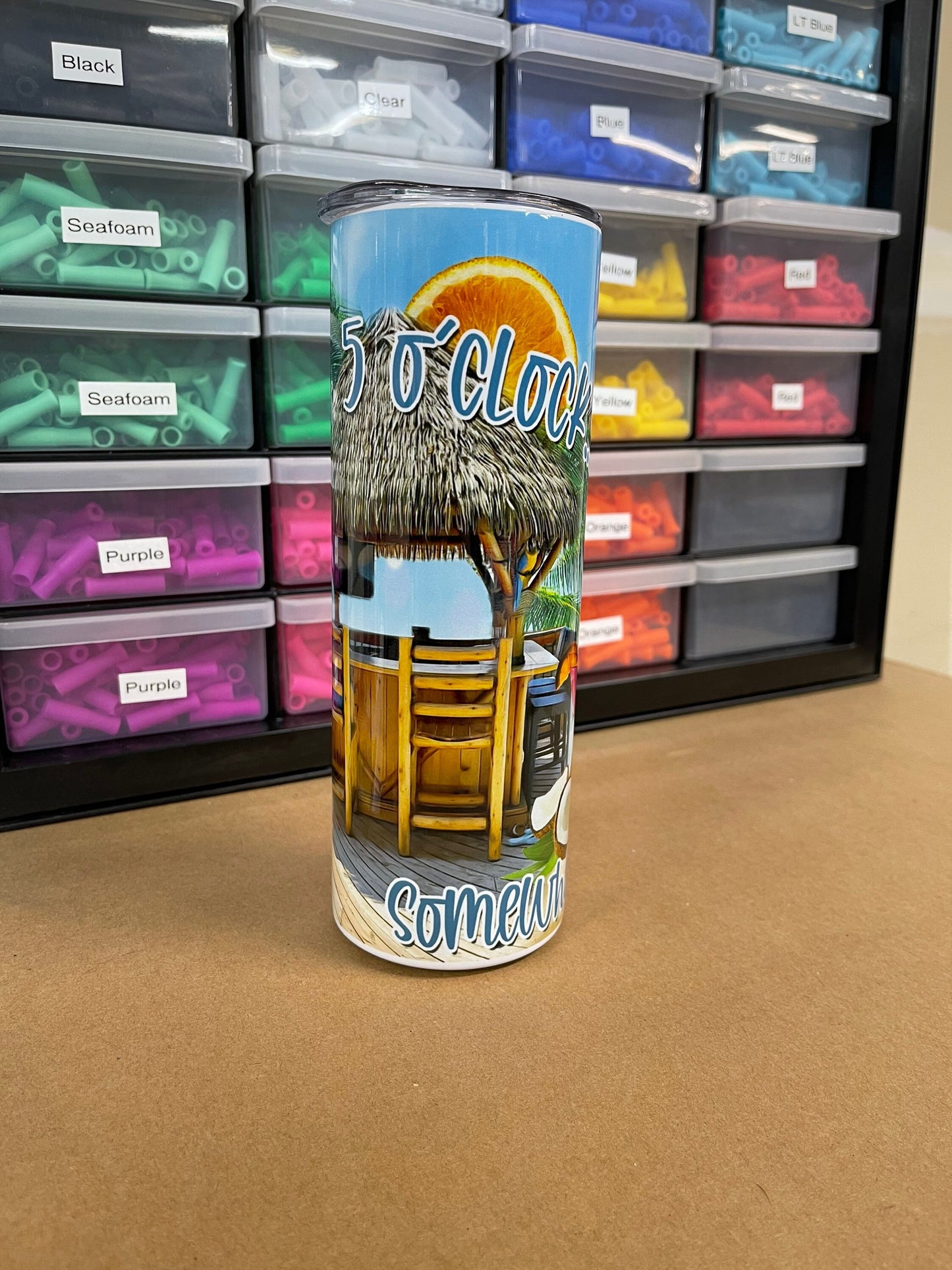 It’s 5 o’clock somewhere tumbler