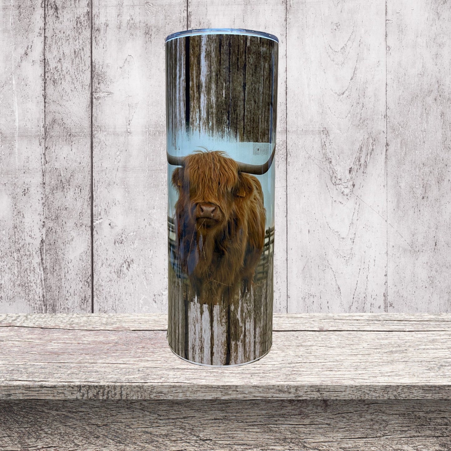 Highland cow  tumbler