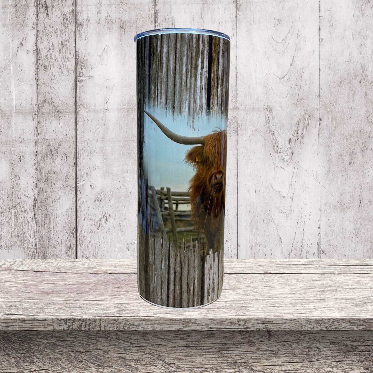 Highland cow  tumbler
