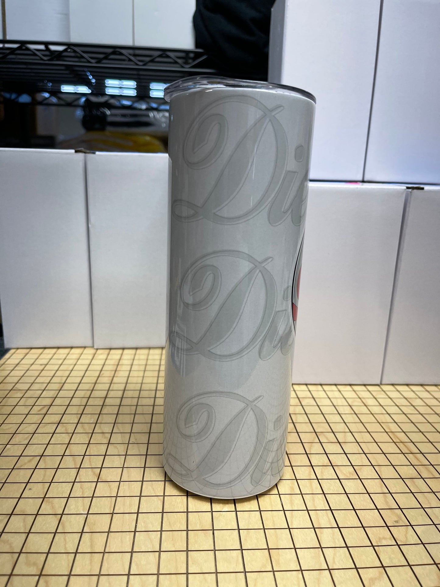 Diet cock soda parody tumbler