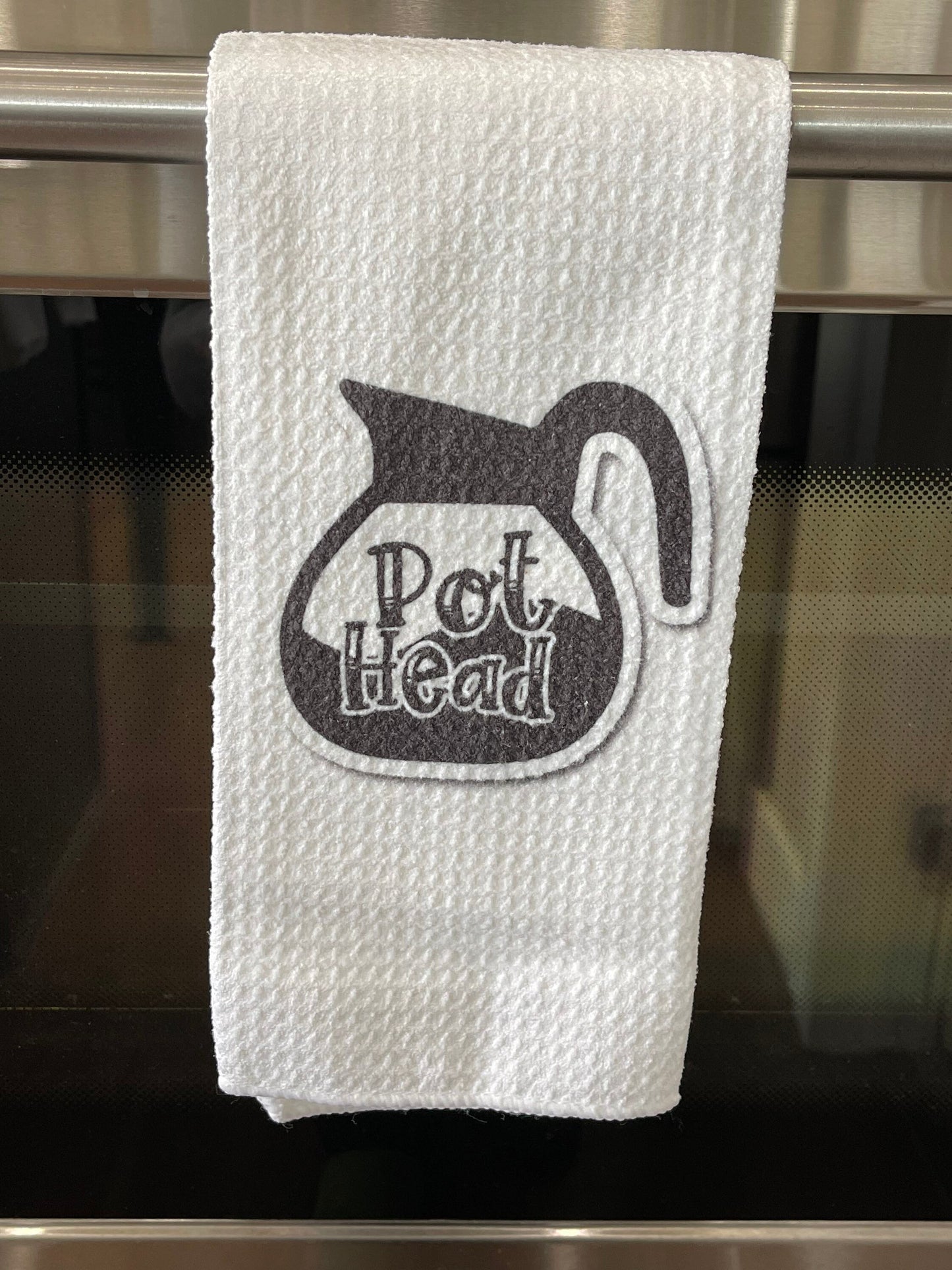 Pot head kitchen towel