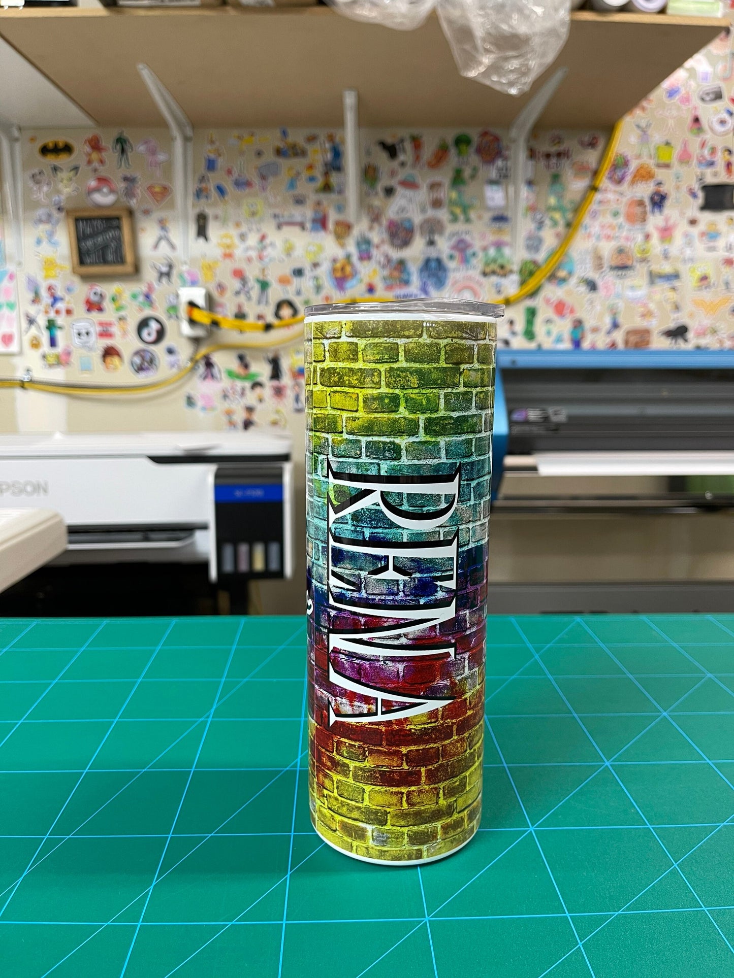 T-Rex what now bitch 20oz tumbler. Free personalization.