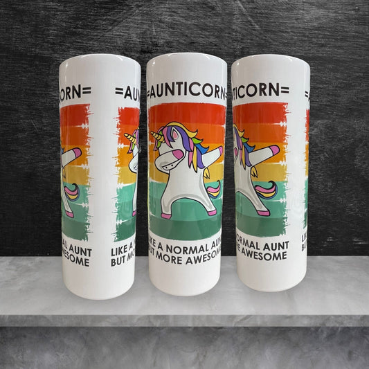 Aunticorn Tumbler – Like a Normal Aunt, But More Awesome!