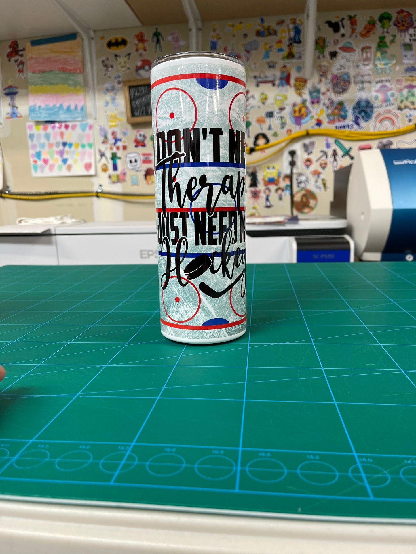 I don’t need therapy I just need hockey tumbler
