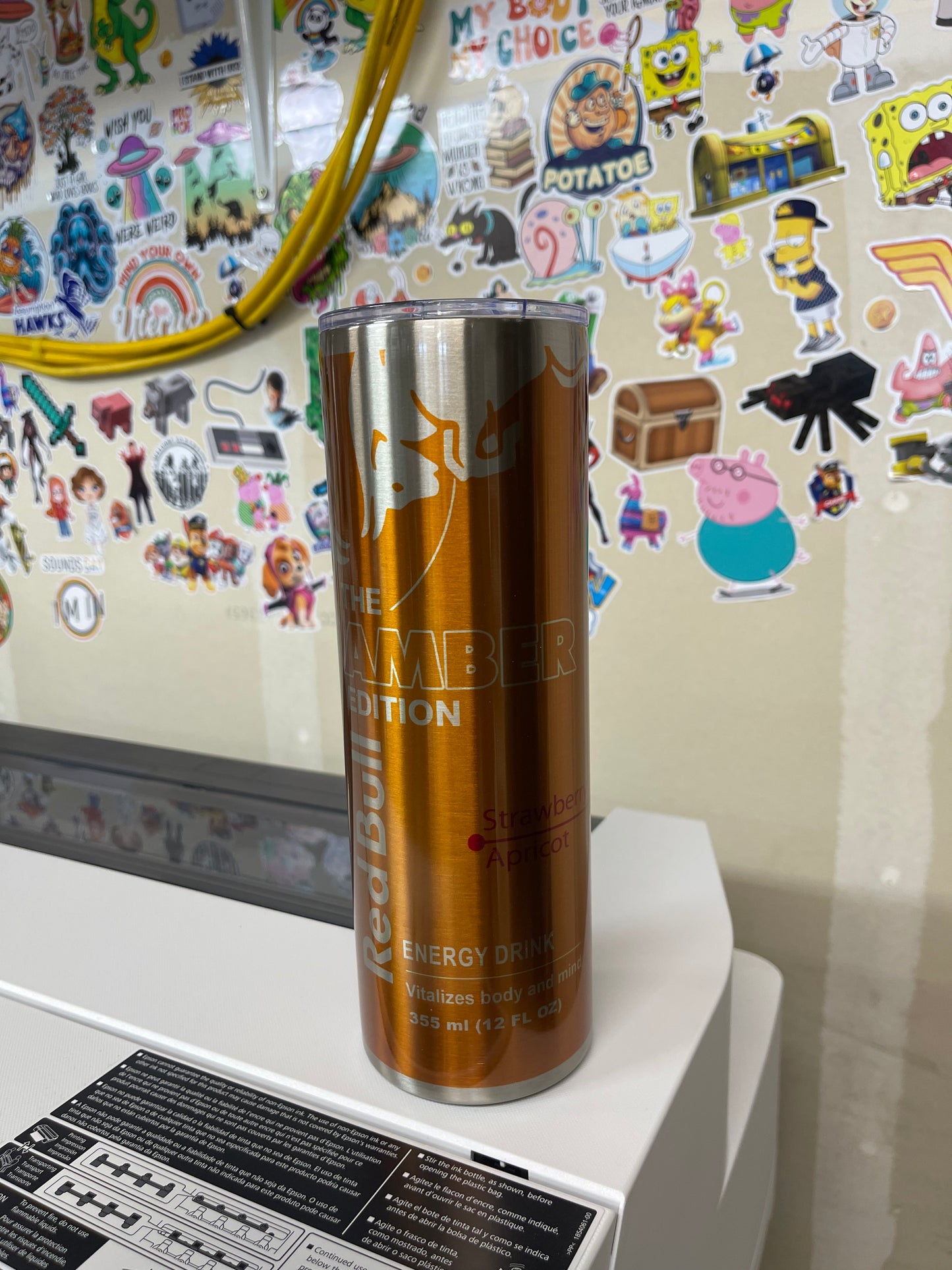 Energy drink  tumbler