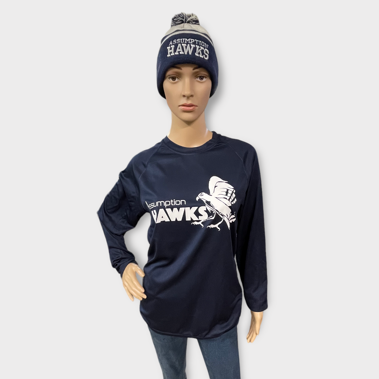 Assumption long sleeve performance shirt