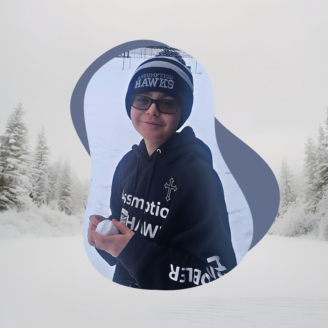 Assumption embroidered beanie