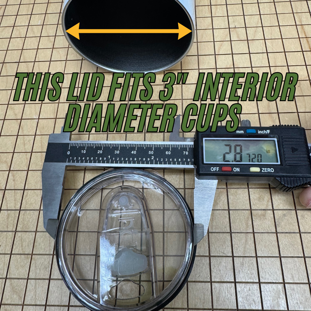 Replacement Tumbler Lid – 2.75" or 3.0"