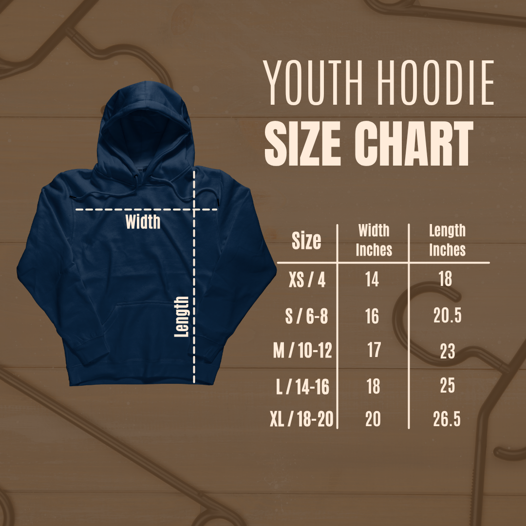 Assumption Hawks Navy or Gray Hoodie – Youth & Adult Sizes