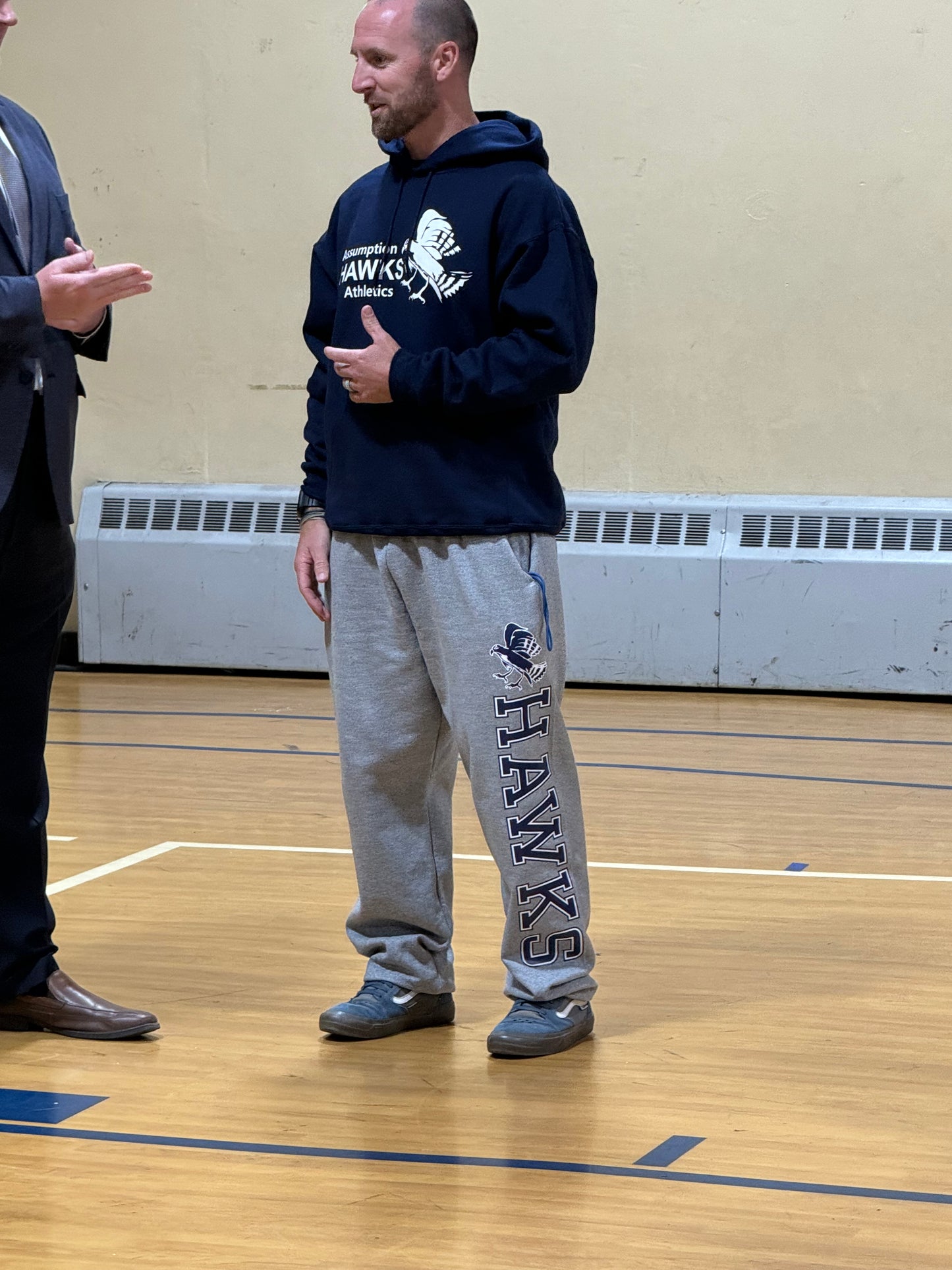 Assumption Hawks Sweatpants – Youth & Adult Sizes | Free Dress & Spirit Day Approved