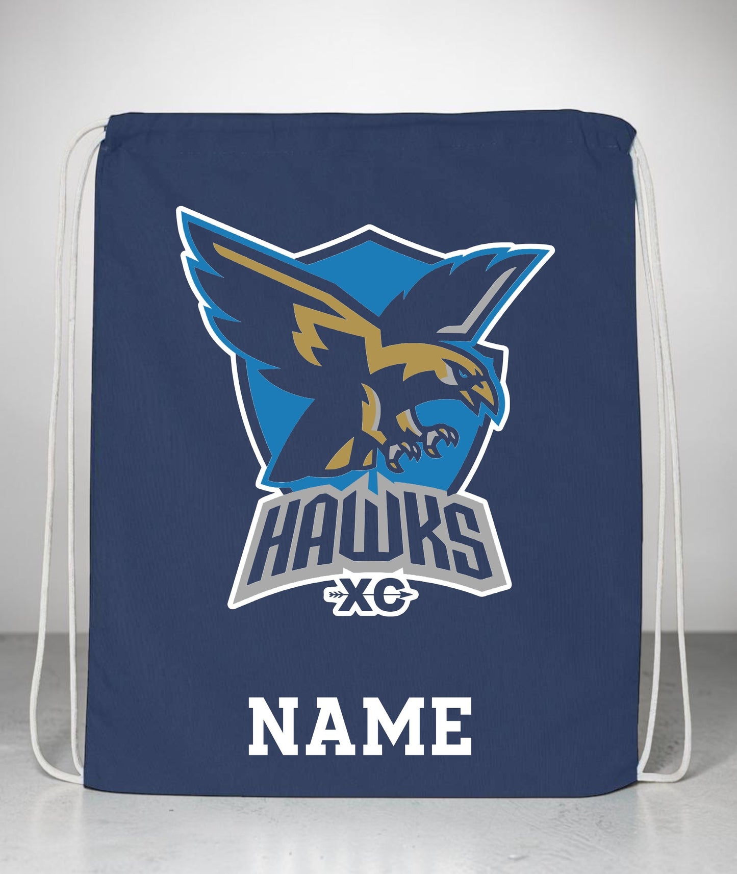 Cross Country Drawstring Bag