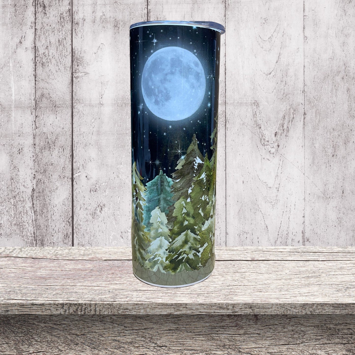 Bigfoot tumbler glow in the dark