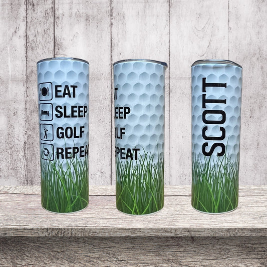 Eat Sleep Golf Repeat