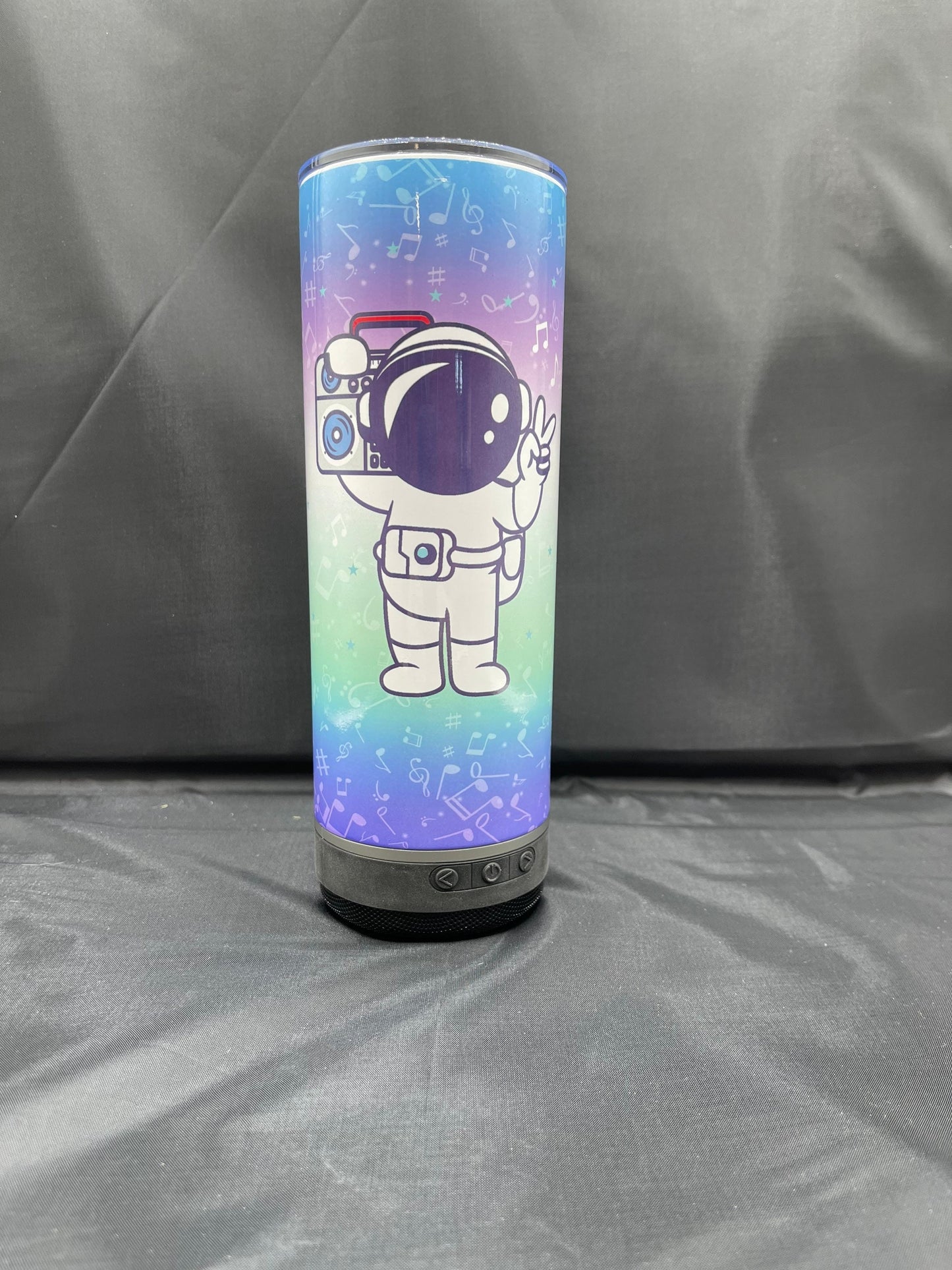 astronaut Bluetooth speaker tumbler