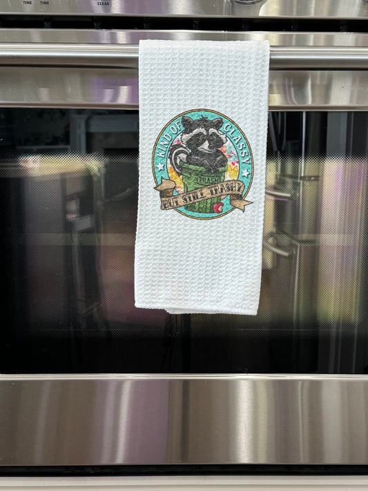 Kind of classy kitchen towel