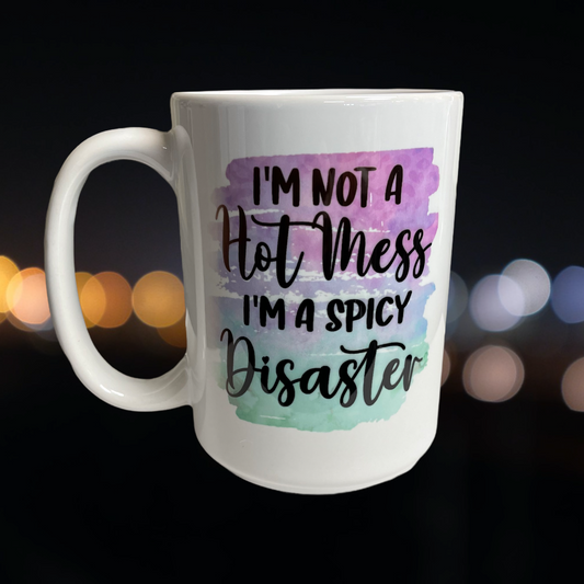 Spicy disaster 15oz coffee mug