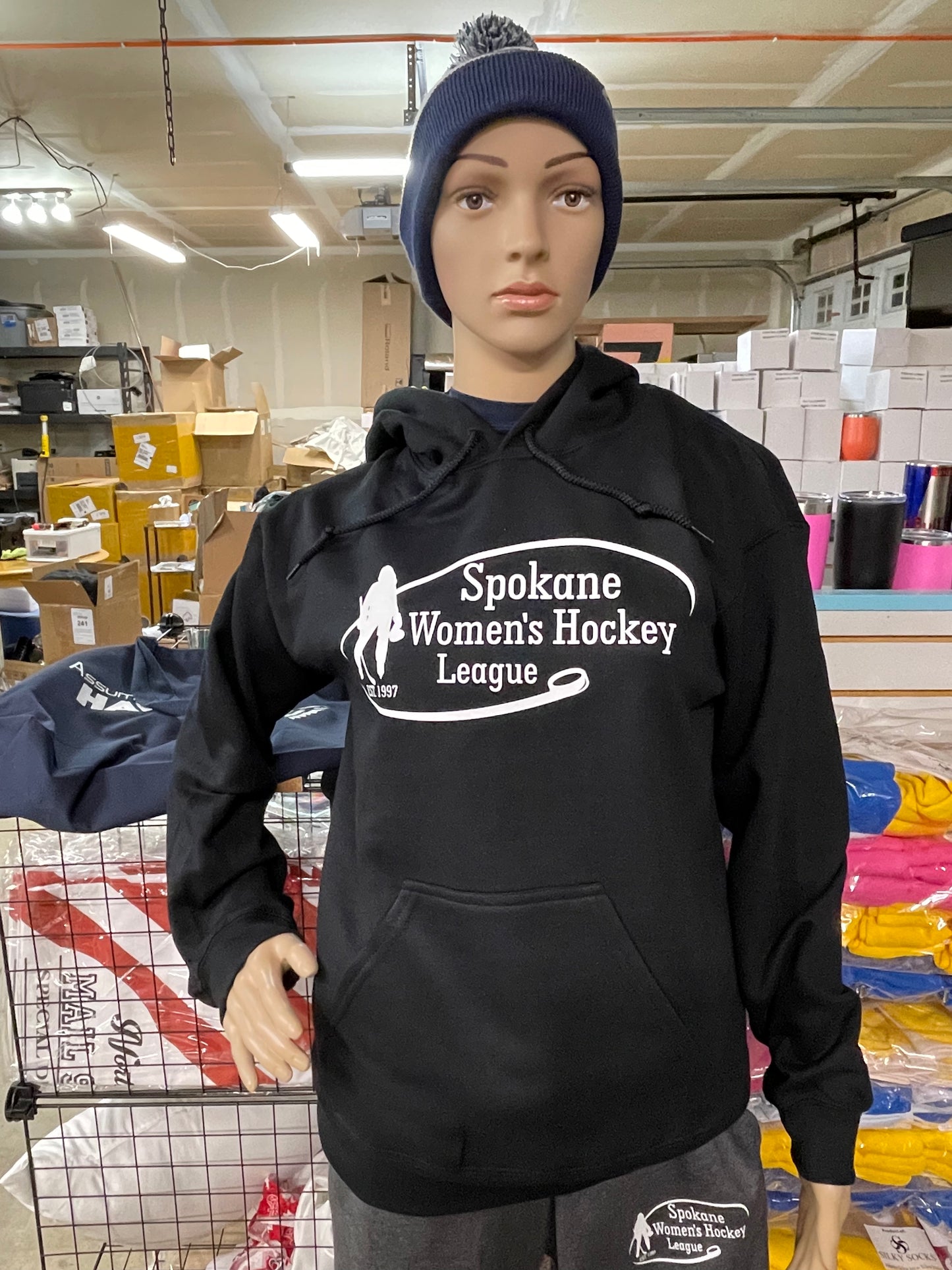 New Spokane women’s hockey sweatshirt